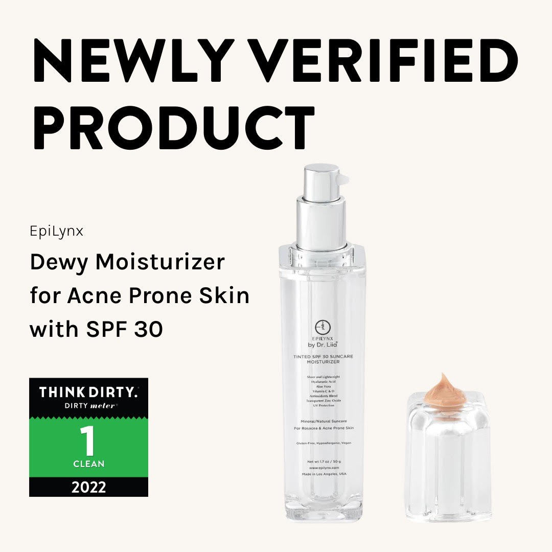 Tinted Dewy Moisturizer with SPF 30 – Hydrating, Vegan, Gluten-Free & Sensitive-Skin Friendly
